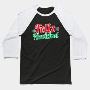 Feliz Navidad Baseball T-Shirt